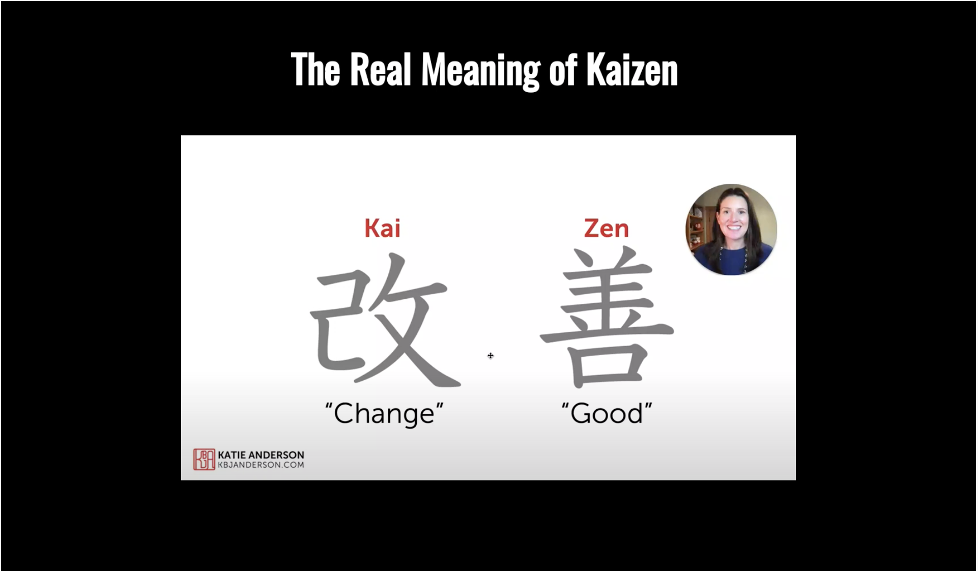 El verdadero significado de Kaizen
